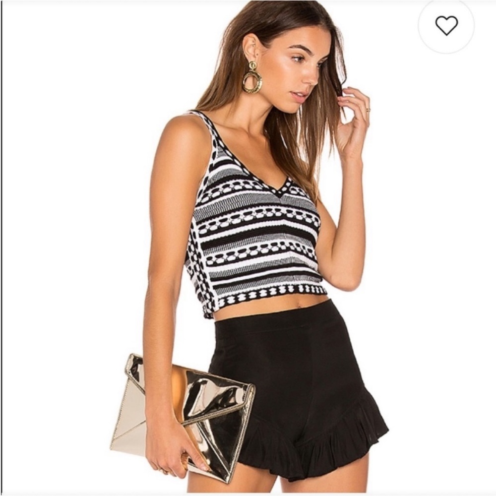 Alice + Olivia Knit Crop Top